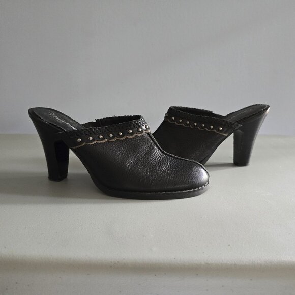 Bare Traps Leather Mules` - Picture 4 of 4